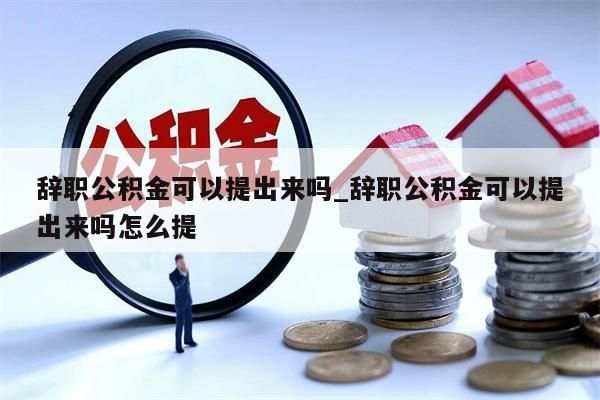 辞职公积金可以提出来吗_辞职公积金可以提出来吗怎么提